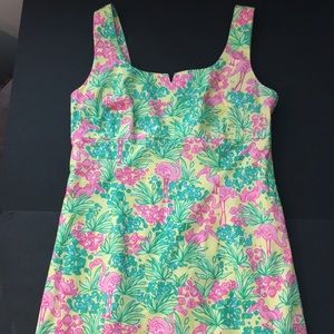 Lilly Pulitzer Dress size 10 pink flamingo